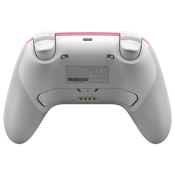 GameSir Super Nova gaming kontroller – Hall effect karok és ravaszok, levehető előlap, RGB világítás, PC/Android/iOS/Switch kompatibilis, rózsaszín
