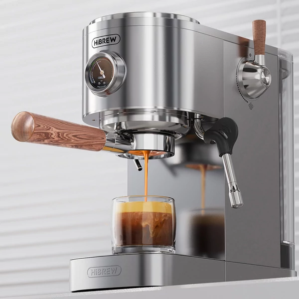 HiBREW H13 félautomata kávéfőző + G7 kávéőrlő