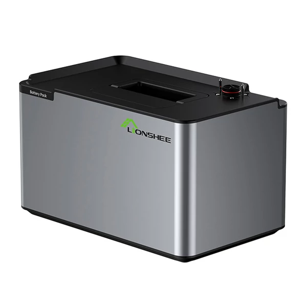 LIONSHEE LS-L1024 LiFePO₄ akkumulátor 1024Wh, IP65 vízálló, 6 egységig bővíthető, plug & play energiatároló erkélyes napelemekhez