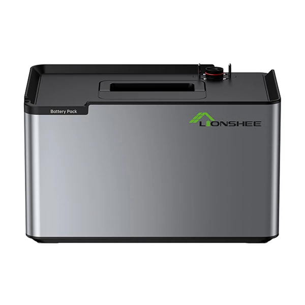 LIONSHEE LS-L1024 LiFePO₄ akkumulátor 1024Wh, IP65 vízálló, 6 egységig bővíthető, plug & play energiatároló erkélyes napelemekhez