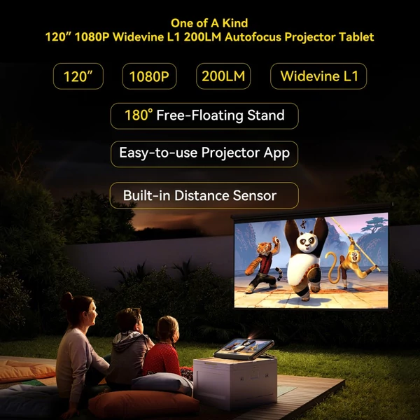 Blackview Active 12 Pro 5G Projektoros AI Rugged Tablet – 200LM 120" 1080P, Android 15, 11" IPS, 12+24GB RAM, 256GB, 30000mAh, 120W, 50+108MP, WiFi 6E