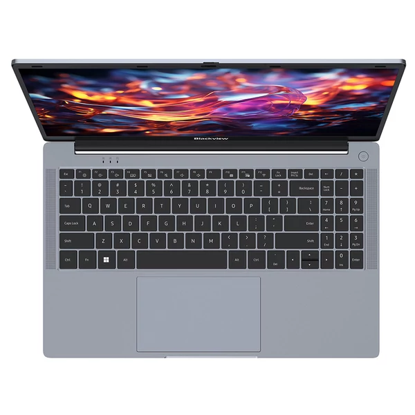 Blackview AceBook 6 laptop, 15,6" FHD IPS, Intel N150 (3.6GHz), 16GB RAM, 512GB SSD, USB 3.2, HDMI, Type-C, WiFi, BT - Szürke