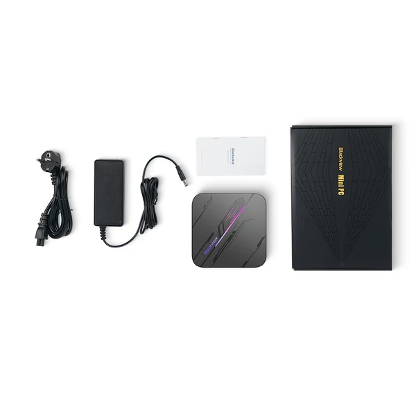 Blackview MP100 Mini PC – AMD Ryzen 7 7430U, 16GB RAM, 512GB SSD, WiFi 6, 4K Triple Display (DP+HDMI+Type-C), BT 5.2, USB 3.2