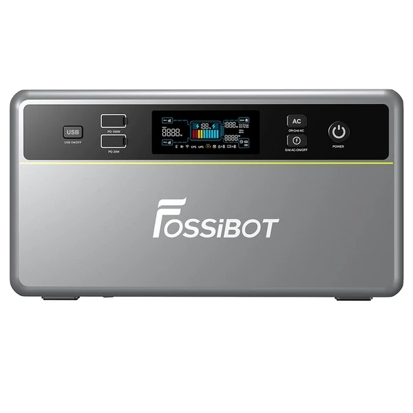 FOSSiBOT FBP1200 napelemes generátor szett + 2 bővítő akkumulátor