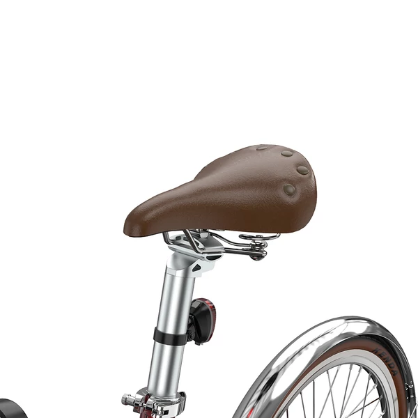 ONESPORT OT02 Pro összecsukható elektromos kerékpár, 250W, 36V 5.2Ah, 20", 25km/h, 25km hatótáv, Shimano 7 sebesség, tárcsafék - Zöld