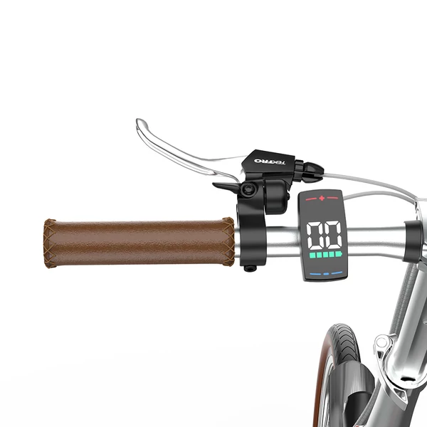 ONESPORT OT02 Pro összecsukható elektromos kerékpár, 250W, 36V 5.2Ah, 20", 25km/h, 25km hatótáv, Shimano 7 sebesség, tárcsafék - Piros