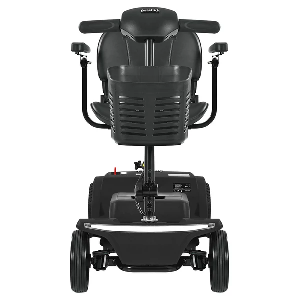 Sweetrich S2 elektromos moped: 250W motor, 15km hatótáv, 6km/h sebesség - Fekete