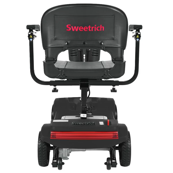 Sweetrich S2 elektromos moped: 250W motor, 15km hatótáv, 6km/h sebesség - Fekete