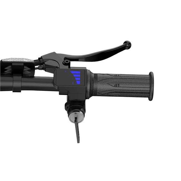 URLIFE F1L összecsukható elektromos kerékpár – 250W, 48V 7.5Ah, 14", 25km/h, 60km hatótáv, tárcsafék, kettős lengéscsillapító, LCD – Fekete