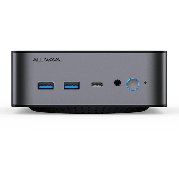 ALLIWAVA H90 Pro Mini PC, AMD Ryzen 7 8745HS, 16GB DDR5, 1TB SSD, Triple Display, WiFi 6, BT 5.2, 2x 2.5G LAN, Windows 11