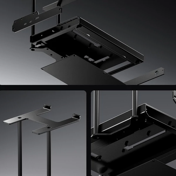AOOSTAR EG01 eGPU dokkoló: Oculink (PCIe 4.0 x4) interfész, ATX/SFX tápegység támogatás