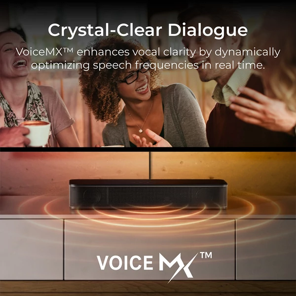 Ultimea Poseidon M20 2.1 Soundbar – 120W, Bluetooth 5.4, App vezérlés, EQ beállítások és 121 gyári profil