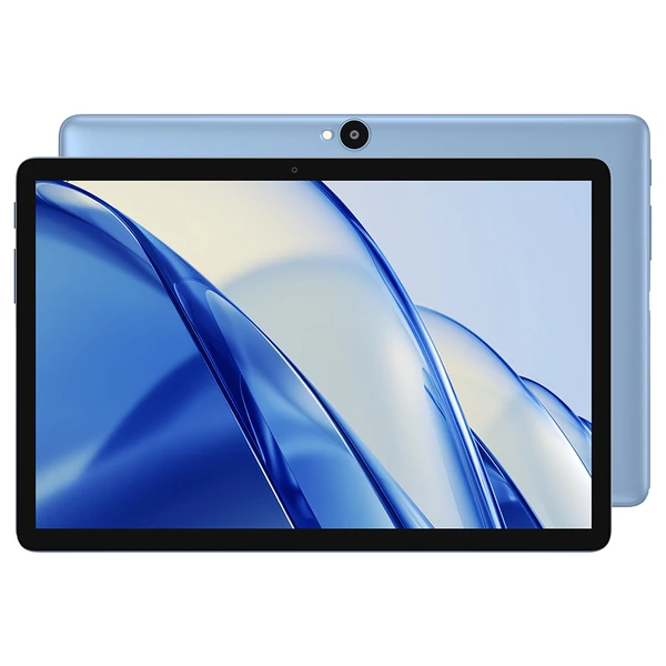 ALLDOCUBE iPlay 70 SE gyermek tablet, 10.1'' IPS, 3GB+64GB, Android 15, WiFi 6, LTE, 5500mAh - Kék, kék tokban