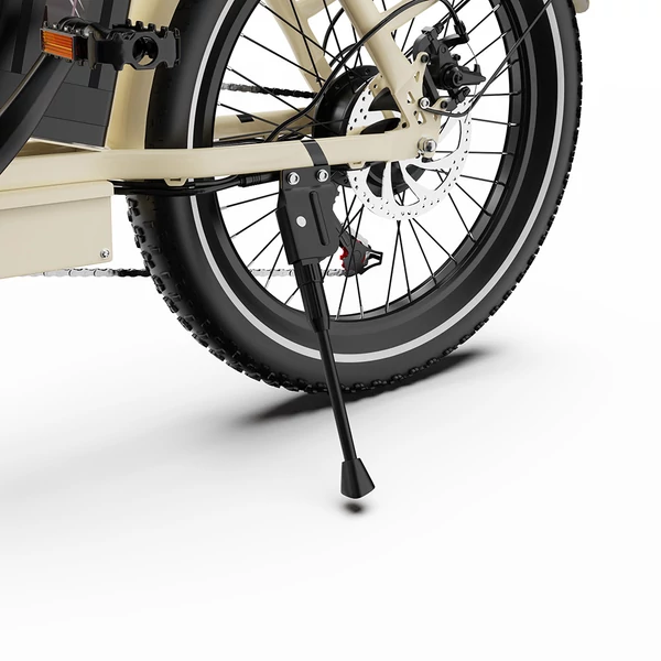ONESPORT OT16 e-bike 20×3.0 gumikkal, 48V 17Ah akkuval, 25 km/h végsebességgel, 3 üzemmód, 7 fokozat – Fehér