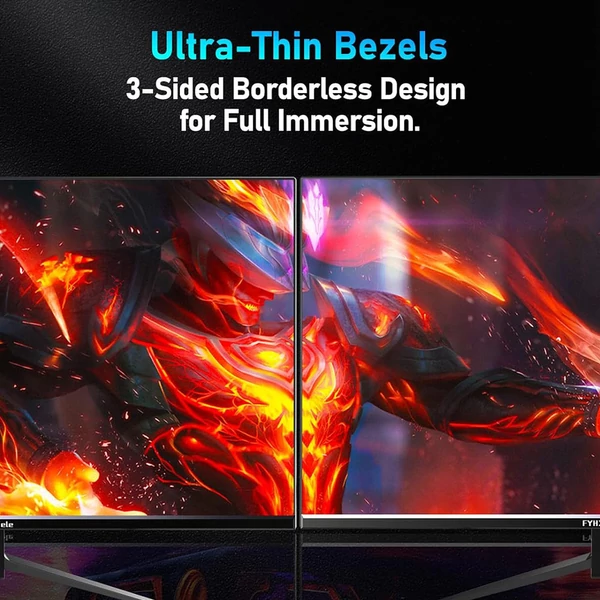 FYHXele 24" Gamer Monitor – Full HD IPS, 180Hz, 1ms, HDR10, Adaptive‑Sync, VESA