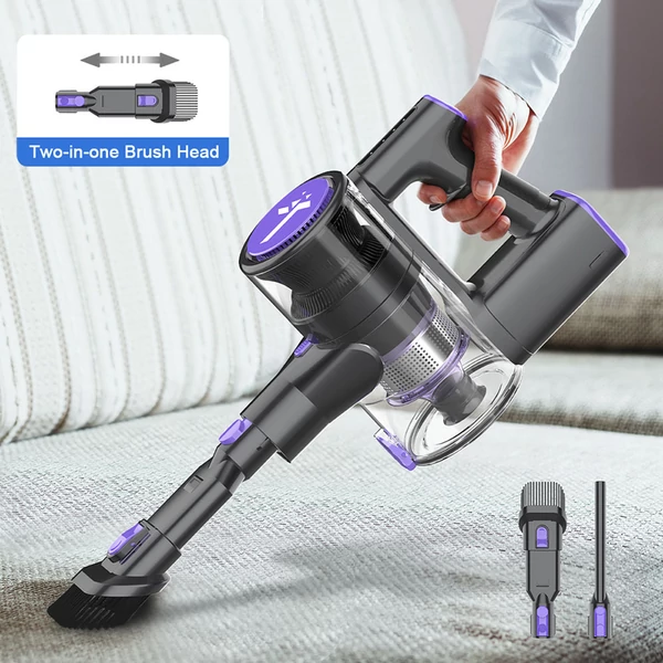 Teendow P11 Pro vezeték nélküli porszívó 30 kPa szívóerővel, porérzékelő fénnyel, halk működéssel – ideális állatszőrhöz és otthoni takarításhoz