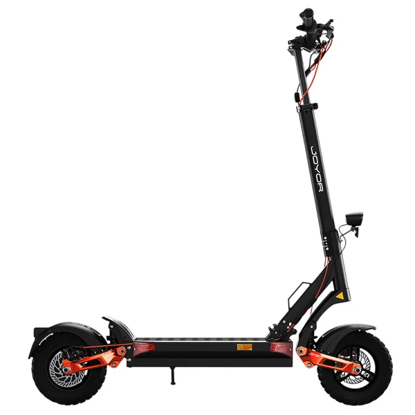Joyor T6 elektromos roller, 600W motorral, 48V 18Ah akkumulátorral, 10” kerekekkel, 48 km/h végsebességgel és 70 km hatótávval