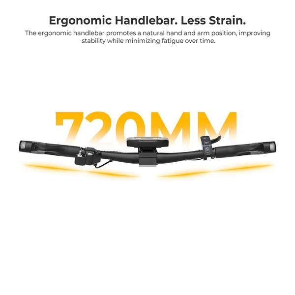 Ausom K20 Pro elektromos roller, 1000W motorral, 48V 18Ah akkumulátorral, 50 km/h végsebességgel és 90 km hatótávval, NFC nyitással