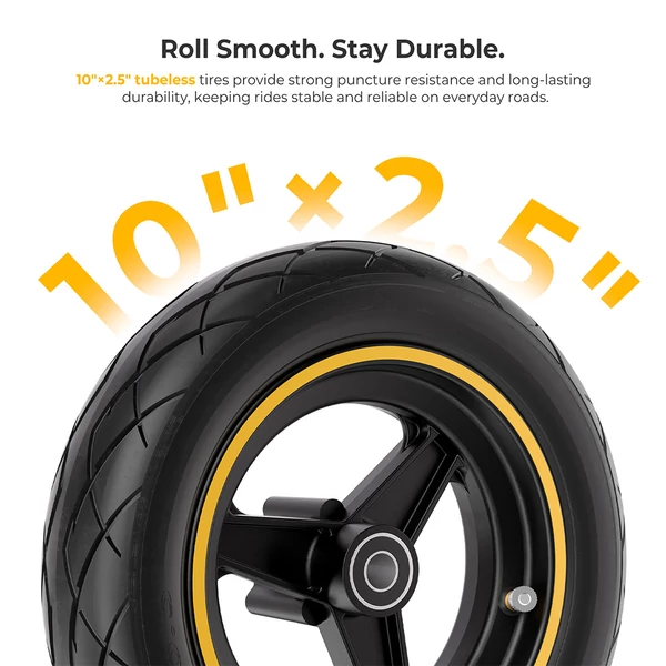 Ausom K20 Pro elektromos roller, 1000W motorral, 48V 18Ah akkumulátorral, 50 km/h végsebességgel és 90 km hatótávval, NFC nyitással