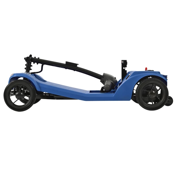 Sweetrich S2 elektromos moped, 250W motorral, 24V 12Ah akkumulátorral, 6 km/h sebességgel, 15 km hatótávval – Kék