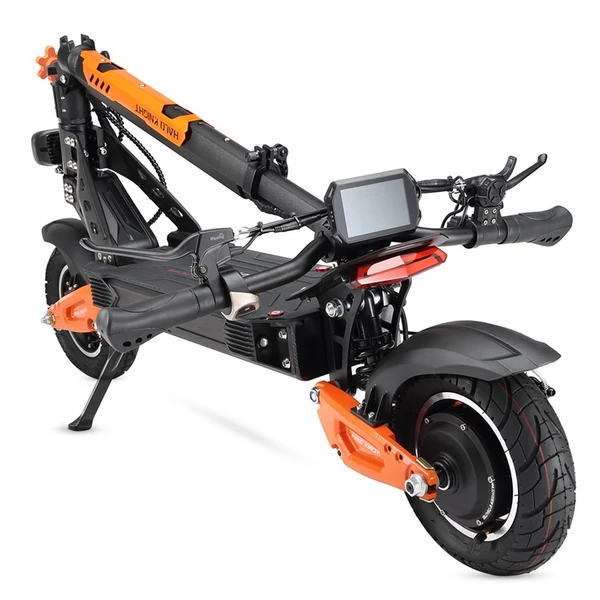 Halo Knight T102 elektromos roller – 1200W motor, 52V 21Ah akku, 10" kerék, 50 km/h, 45 km hatótáv, dupla fék és felfüggesztés