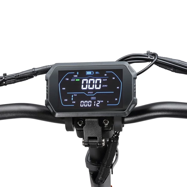Halo Knight T102 elektromos roller – 1200W motor, 52V 21Ah akku, 10" kerék, 50 km/h, 45 km hatótáv, dupla fék és felfüggesztés
