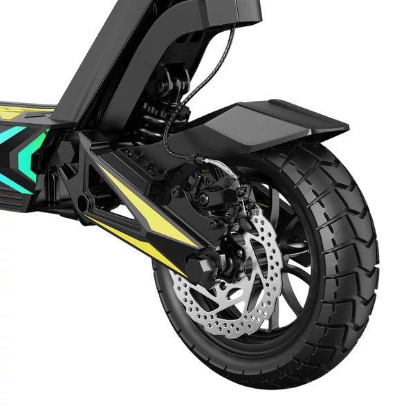 OOTD SR1 összecsukható elektromos roller – 1400W motor, 48V 20Ah akku, 50 km/h, 70 km hatótáv, 10" kerék, dupla tárcsafék