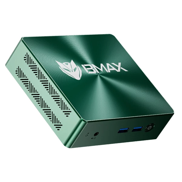 BMAX B6 Turbo mini PC – Intel i5‑8257U, 16GB RAM, 512GB SSD, 4K HDMI+DP, WiFi 6, BT 5.2, kompakt asztali számítógép