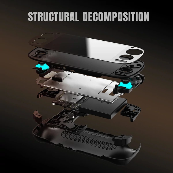 Retroid Pocket G2 hordozható játékkonzol – Android 15, 5.5" AMOLED, 8GB RAM, 128GB, WiFi 6, BT 5.4, 5000mAh – Fekete