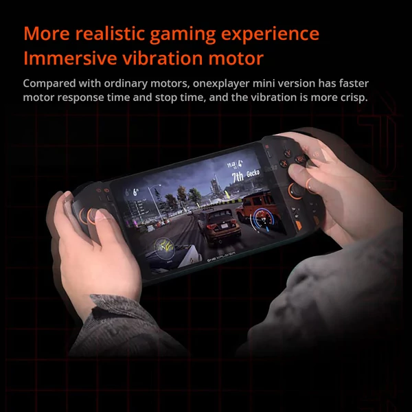 ONE Netbook ONEXPlayer Mini kézikonzol – 7" IPS érintőkijelző, Ryzen 7 5800U, 16GB RAM, 2TB SSD, WiFi 6, BT 5.0