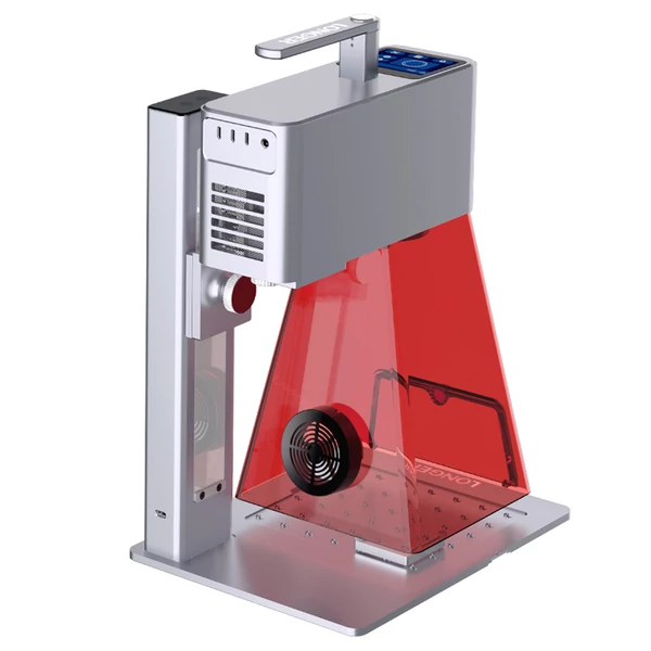 LONGER Nano Duo AI lézergravírozó – 20W kék + 2W IR lézer, 300×300 mm, 10000 mm/s, 16MP AI kamera, fa/fém/akril/bőr kompatibilis