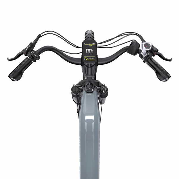 ONESPORT OT05 Pro elektromos kerékpár – 250W motor, 36V 22.5Ah akku, 140 km hatótáv, 25 km/h, hidraulikus fék, első teleszkóp, Shimano 7 sebesség – Szürke