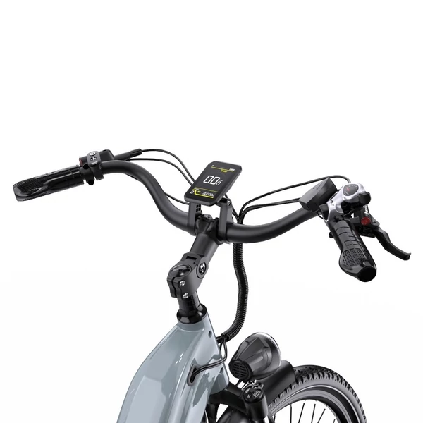 ONESPORT OT05 Pro elektromos kerékpár – 250W motor, 36V 22.5Ah akku, 140 km hatótáv, 25 km/h, hidraulikus fék, első teleszkóp, Shimano 7 sebesség – Szürke