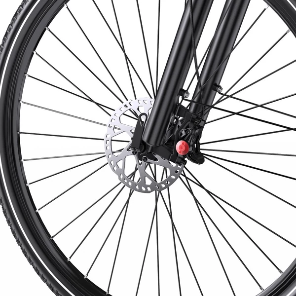 ONESPORT OT05 Pro elektromos kerékpár – 250W motor, 36V 22.5Ah akku, 140 km hatótáv, 25 km/h, hidraulikus fék, első teleszkóp, Shimano 7 sebesség – Szürke