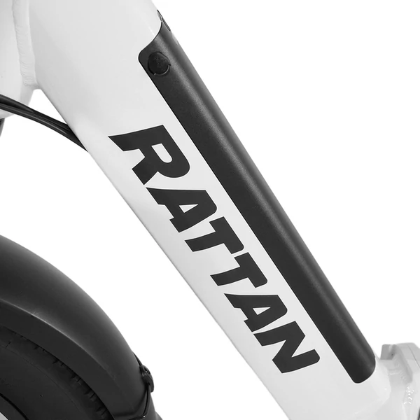 RATTAN LF Pro elektromos kerékpár, 750W motor, 48V 18Ah akku, 25 km/h, 40° emelkedő, 120 km hatótáv, IP65 vízálló – Fehér