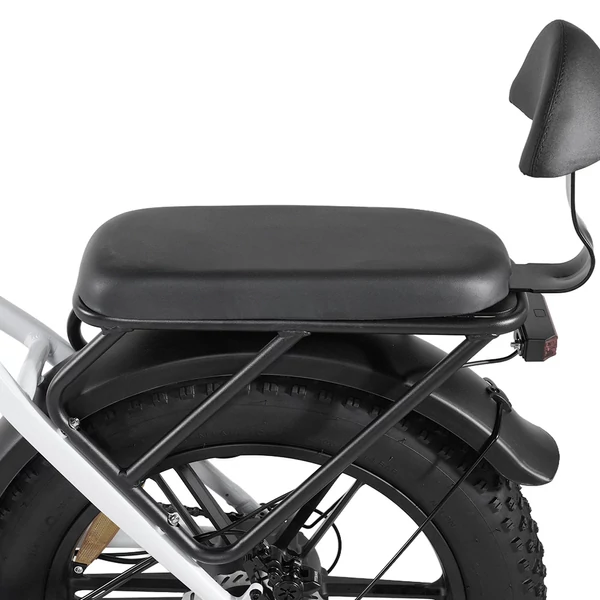 RATTAN LF Pro elektromos kerékpár, 750W motor, 48V 18Ah akku, 25 km/h, 40° emelkedő, 120 km hatótáv, IP65 vízálló – Fehér