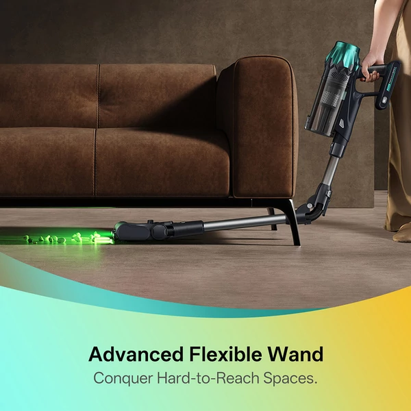 Vactidy V15 Max vezeték nélküli porszívó, 65 kPa szívóerő, 600W motor, 60 perc üzemidő, zöld porérzékelés, anti‑gubanc kefe, 6 rétegű szűrés