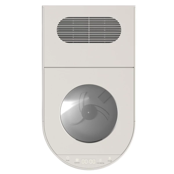 BEECO HQD‑450 okos konyhai komposztáló – AI vezérlés, aktívszén szűrés, automata tisztítás, 4,5L ételhulladék‑újrahasznosító - Tört fehér