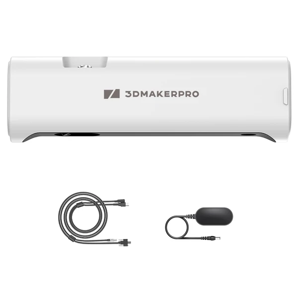 3DMakerpro Lynx 3D szkenner Standard Edition – 0.10mm pontosság, 0.30mm felbontás, 10fps, Class 1 fehér fény, vizuális követés, 250×400mm felvételi tartomány