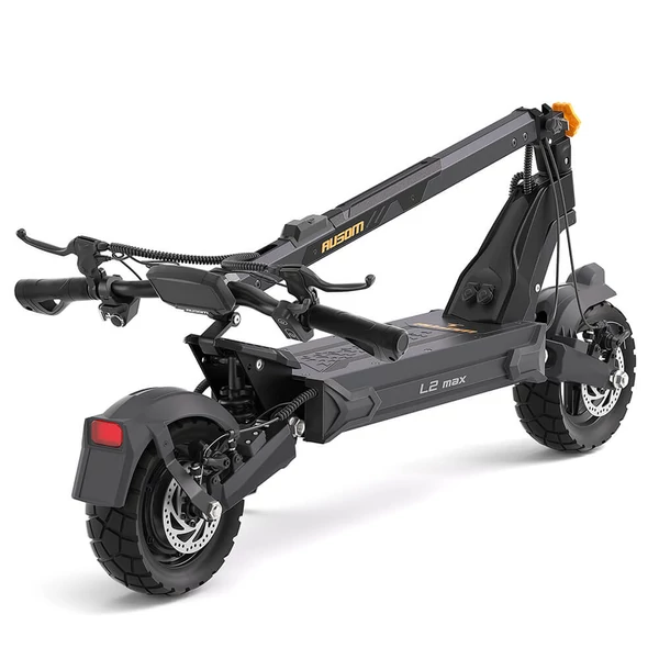 Ausom L2 Max elektromos roller – 1000W motor, 48V 20.8Ah akkumulátor, 50 km/h, 90 km hatótáv, 10" kerék, tárcsafék, lengőkaros felfüggesztés, NFC zár