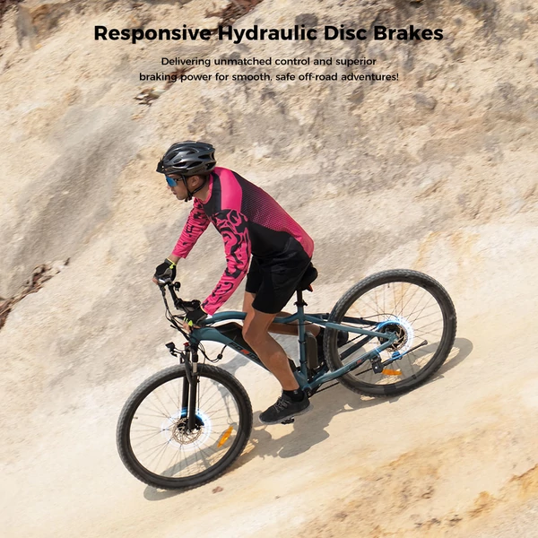 Foride Xtremer 3 elektromos kerékpár, 250W motor, 48V 12Ah akku, 29” gumi, 25 km/h, 120 km hatótáv, hidraulikus fék, rugóvilla, Shimano 7 sebesség