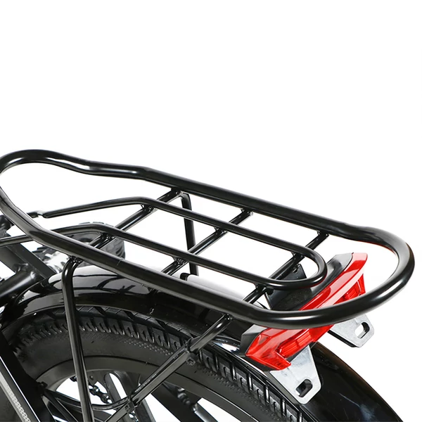 SAMEBIKE 20LVXD30-II összecsukható elektromos kerékpár, 20" kerék, 48V 350W motor, 10Ah akku, 30 km/h – Fekete