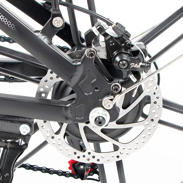 SAMEBIKE 20LVXD30-II összecsukható elektromos kerékpár, 20" kerék, 48V 350W motor, 10Ah akku, 30 km/h – Fekete