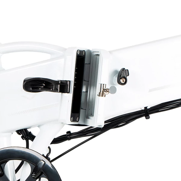 SAMEBIKE 20LVXD30-II összecsukható elektromos kerékpár, 20" kerék, 48V 350W motor, 10Ah akku, 30 km/h – Fehér