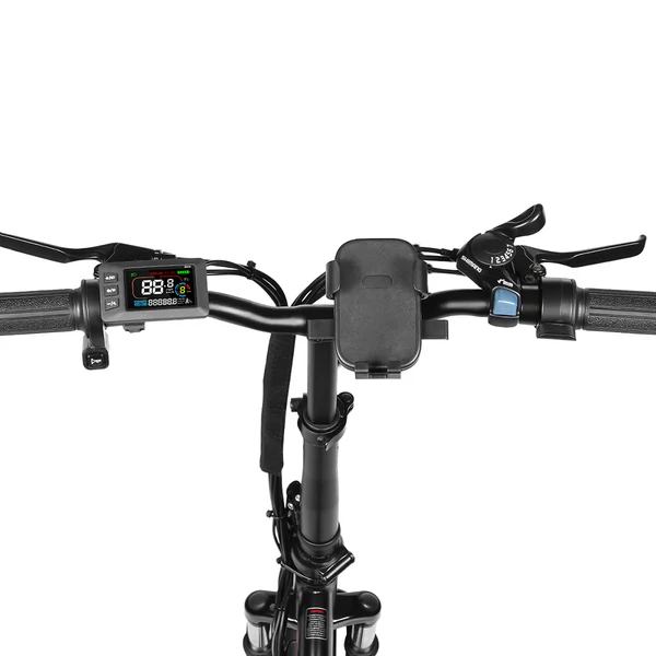 SAMEBIKE CY20 összecsukható elektromos kerékpár, 20” küllős kerék, 350W motor, 36V 12Ah akku, 32 km/h, 80 km hatótáv, dupla rugózás – Fekete