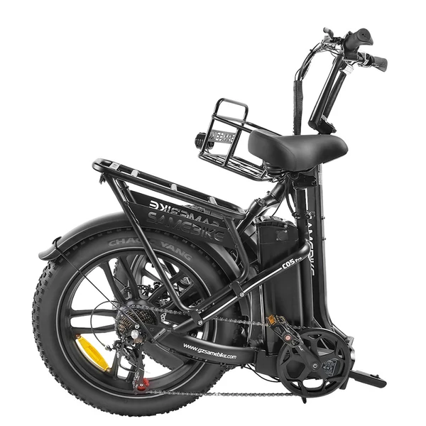 SAMEBIKE C05 Pro elektromos kerékpár, 500W motorral, 36V 13Ah akkumulátorral, 20×4” gumik, 35 km/h, 70 km hatótáv – Fekete