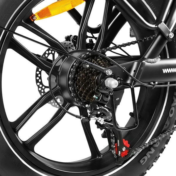 SAMEBIKE C05 Pro elektromos kerékpár, 500W motorral, 36V 13Ah akkumulátorral, 20×4” gumik, 35 km/h, 70 km hatótáv – Fekete