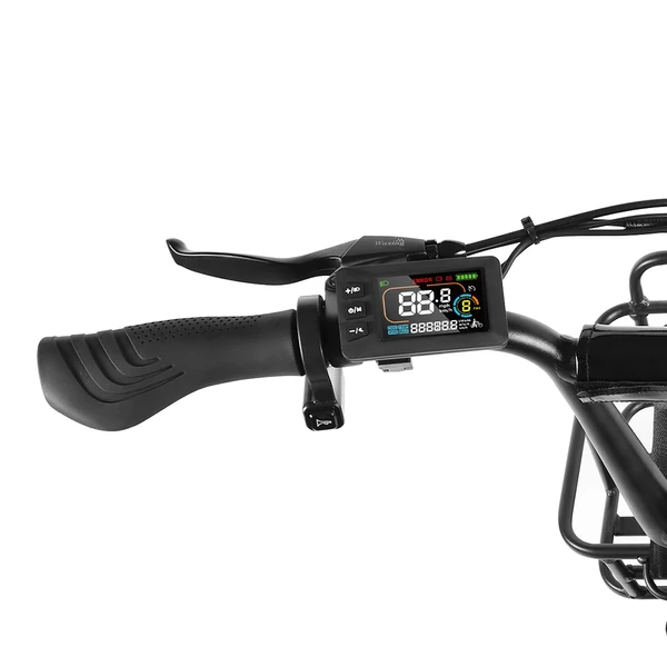 SAMEBIKE C05 Pro elektromos kerékpár, 500W motorral, 36V 13Ah akkumulátorral, 20×4” gumik, 35 km/h, 70 km hatótáv – Fekete