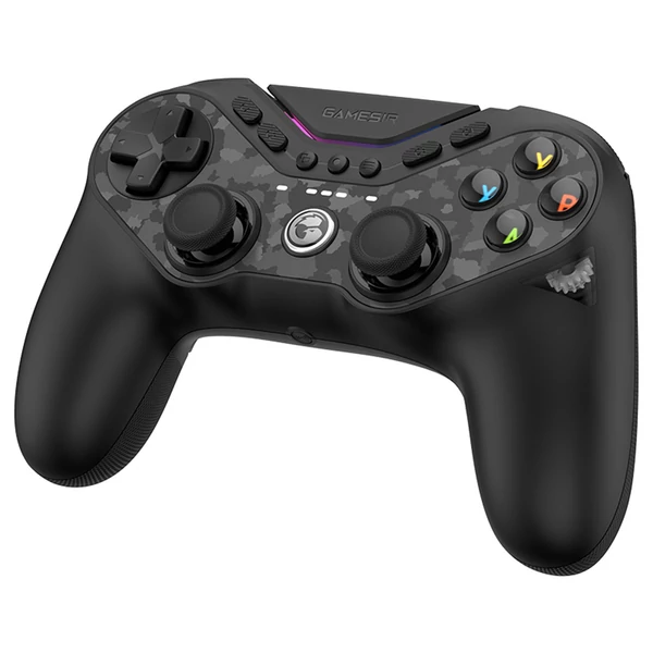 GameSir Tarantula Pro játékvezérlő töltőállomással – PC/Switch/iOS/Android, vezetékes/Bluetooth/vezeték nélküli, TMR karok, giroszkóp, NFC, RGB – Bundle