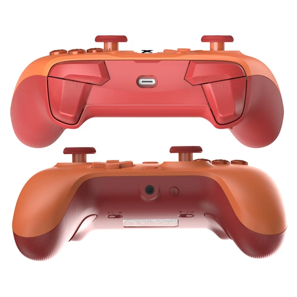 Xbox minősítésű GameSir G7 SE vezetékes kontroller Hall‑effect karokkal – Narancs